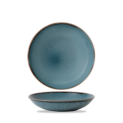Plato hondo vitroporcelana Harvest Blue 24,8 cm. Dudson HVBLEVB91 (12 unidades)