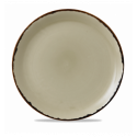 Plato llano redondo vitroporcelana Harvest Linen 28,8 cm. Dudson HVLIEV111 (12 unidades)