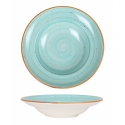 Plato para pasta porcelana bonne china Aqua 24x5 cm. B928253A (6 unidades)