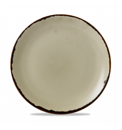 Plato llano redondo vitroporcelana Harvest Linen 26 cm. Dudson HVLIEV101 (12 unidades)