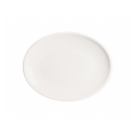 Oval Porcelain tray Atelier 25x19x2 cm. B928255 (12 units)