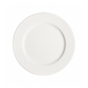 Plato llano porcelana Blanco Loop Ø 27x2.5 cm. B928257 (6 unidades)