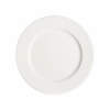 Plato llano porcelana Blanco Loop Ø 27x2.5 cm. B928257 (6 unidades)