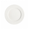 Plato llano porcelana Blanco Loop Ø 25x2.5 cm. B928258 (12 unidades)