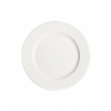 Plato postre porcelana Blanco Loop Ø 21x2.2 cm. B928259 (12 unidades)