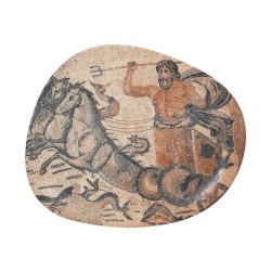 Plato postre porcelana decorado Tango Osmanli 24x19.5 cm. B928263M  (12 unidades)