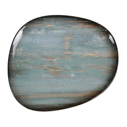 Plato presentación porcelana decorado Tango Omeya Ø 33x27 cm. B928265G (6 unidades)