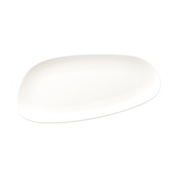 Bandeja porcelana gourmet Tango Blanco 36x17 cm. B928266 (6 unidades)