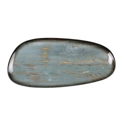Bandeja oval porcelana decorado Tango Omeya 36x17 cm. B928266G (6 unidades)