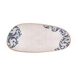 Bandeja porcelana decorado Tango Laudum 36x17 cm. B928266N (6 unidades)