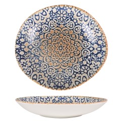 Plato Hondo Alhambra Tango: Porcelana Elegante, Ø 26x24 cm (6 unidades)