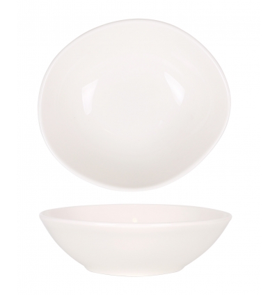 Bolus blanc gourmet tango blanc 18x16.5x5,5 cm. B928268 (6 unités)