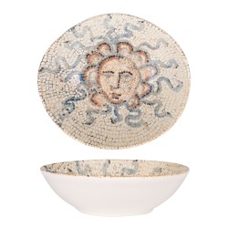 Bol porcelana decorado Osmanli 18x16.5x5.5 cm. B928268M (6 unidades)