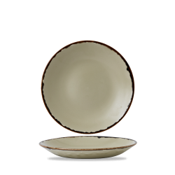 Plato hondo redondo vitroporcelana Harvest Linen 25,5 cm. Dudson HVLIPD251 (12 unidades)