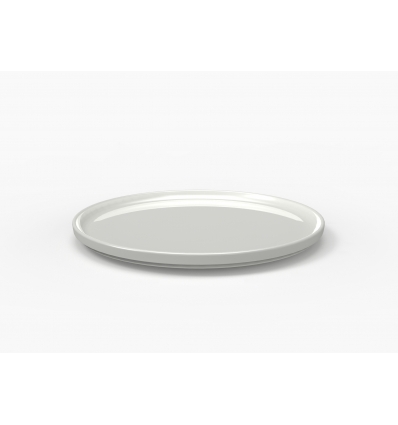 Plato llano porcelana Blanco Hygge Ø 22 cm. B928279 (6 unidades)