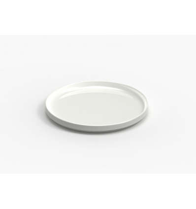 Plato postre porcelana Blanco Hygge Ø 16 cm. B928280 (6 unidades)