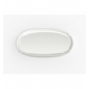 Bandeja oval porcelana Blanco Hygge 30x16 cm. B928283 (6 unidades)