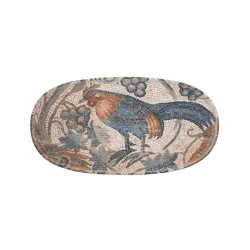 Bandeja oval porcelana decorado Tango Osmanli 30x16 cm. B928283M