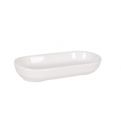 Bol oval bajo porcelana Blanco Mood 12cl 15.5x8x2.8 cm . B928289 (12 unidades)