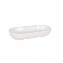 Bol oval bajo porcelana Blanco Mood 12cl 15.5x8x2.8 cm . B928289 (12 unidades)