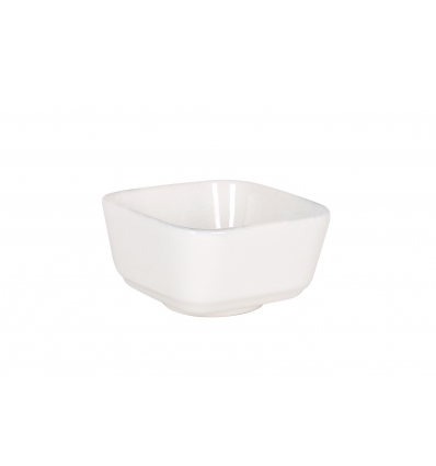 Bol alto cuadrado porcelana Blanco Mood 11cl 9x9x4.4 cm. B928290 (12 unidades)