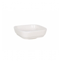 Bol mini bajo cuadrado porcelana Blanco Mood 5cl 9x9x2.8 cm. B928291 (12 unidades)