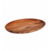 Bandeja de madera de acacia oval 29.8x19.7x2.5 cm. B947011R1 (6 unidades)