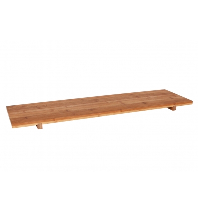 High bamboo tray 70x20x3 cm. B947063 (4 units)