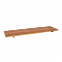 High bamboo tray 70x20x3 cm. B947063 (4 units)