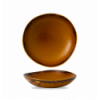 Plato hondo redondo vitroporcelana Harvest Brown 25,3 cm. Dudson HVBROGB11 (12 unidades)