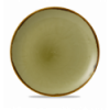 Plato llano coupe redondo vitroporcelana Harvest Green 28,8 cm. Dudson HVGREV111 (12 unidades)