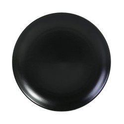 Plato llano Negro Infinity Ø 26x2.5cm. B758036 (6 unidades)