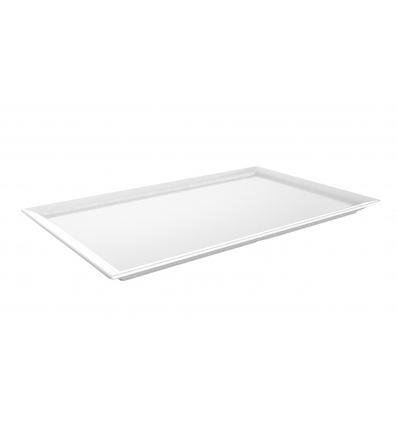 Bandeja gastronorm melamina Blanco Ottoman GN1/1 53x32.5x2,7 cm. B982001B (4 unidades)