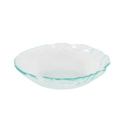 Ensaladera vidrio Natural Clear Cauca Ø 24.5x6cm (4mm). B605009 (4 unidades)
