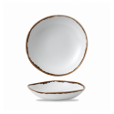 Plato hondo redondo vitroporcelana Harvest Natural 26,4 cm. Dudson HVNAOGB11 (12 unidades)