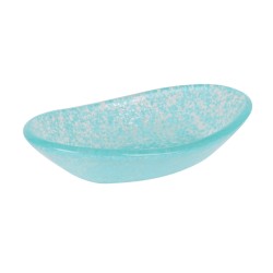 Bol vidrio turquesa Cool 10x6.5x2cm. B605031 (24 unidades)