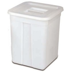 ARAVEN 448 CUBETA CUADRADA  CON TAPA 60 L. 41.5X41.5X50 CM