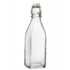 Twelve units of BORMIOLI 314730MCD121990 Bottle with hermetic cap 25 cl swing
