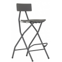 ZOWN PC-019-SG Taburete alvarstool Shark Grey NEW ZOWN CLASSIC