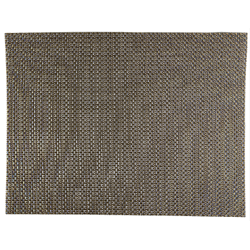 Mantelito Americano Gris Polivinilo | Pack de 12