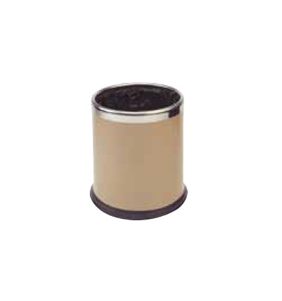 CAMBRO WB-1051-BEI PAPELERA REDONDA C/ CARCASA EXTERIOR BEIGE