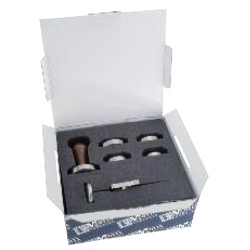 RAINBOW ESTAMPADOR CAFE ROJO Ø5.8 CM