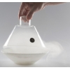 Campanas de presentación para ahumar y aromatizar con válvula Tajine Ø18 cm 100% CHEF 10/0017 6 unidades