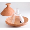 Campanas de presentación para ahumar y aromatizar con válvula Tajine Ø18 cm 100% CHEF 10/0017 6 unidades