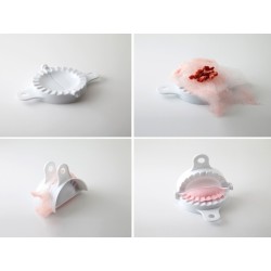 Juego de 4 moldes de empanadilla en 4 tamaños diferentes (Ø 5, 7, 10, 13 cm) 40/0012  100% CHEF 4 unidades