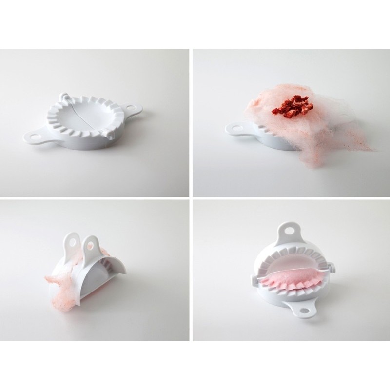 Juego de 4 moldes de empanadilla en 4 tamaños diferentes (Ø 5, 7, 10, 13 cm) 40/0012  100% CHEF 4 unidades