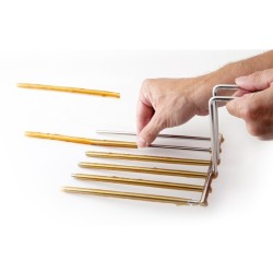 Arpa Gelatina Ø10 mm Profesional Acero Inoxidable | Cocina creativa