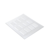 Moldes reutilizabes para confeccionar 12 barritas de chocolate en miniatura 1 unidad 60/1204 100% CHEF 1 unidad