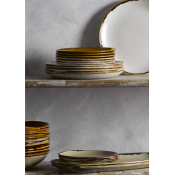 Dudson Harvest Natural Evolve Coupe Plate: Pieza única de la colección Harvest de Dudson