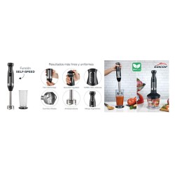 Batidor eléctrico 1000W con picadora y accesorios |Alium Pro